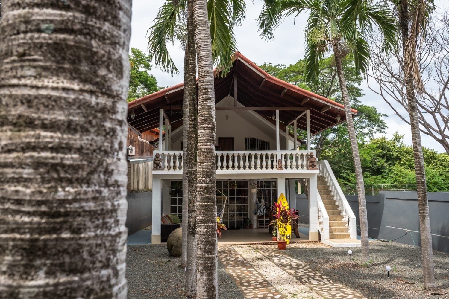 The hostel in Tamarindo