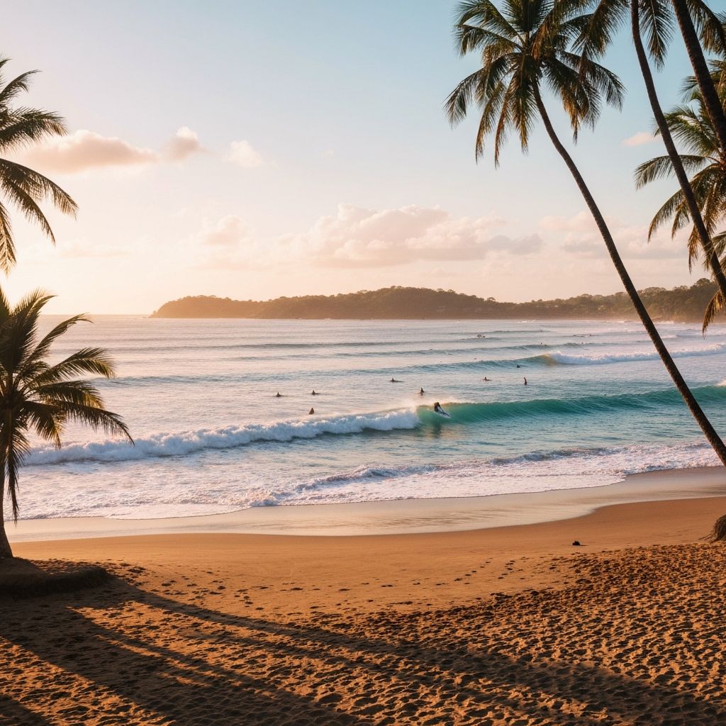 Costa Rica surf beach
